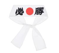 LIFKICH Diadema Japonesa de Tela para Karate y Cocina, Banda de Cabeza Transpirable Ancho Moderado, Accesorio Deportivo y Tradicional Adultos
