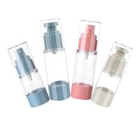 LIFKICH Dispensador de Botellas Bomba de 30ml y 15ml, Material As, Fácil de Usar y Llevar, Adecuado para Viaje y Uso Diario en Cuidado Personal Color Aleatorio