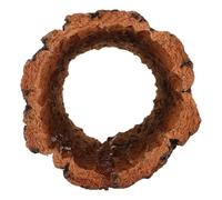 LIFKICH Escondite de Madera para Reptiles Tronco Hueco Resistente, Adecuado para Terrarios Bioactivos y Acuarios, Adecuado para Geckos y Serpientes de Maíz