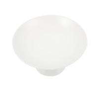 LIFKICH Frutero Base Servir Alta Cerámica de Frutas y Dulces | Cerámica de Color Claro, Diseño Sencillo y Bonito, para Cocina y Mesa Diaria, Sirve Postres y Aperitivos