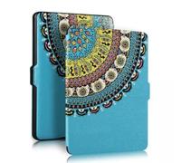 LIFKICH Funda Protectora de Material Sintético y PC para Lector de Libros Electrónicos 1/2/3, Delgada Cierre Magnético, Diseño Artístico en Estilo Pintura al Óleo Azul