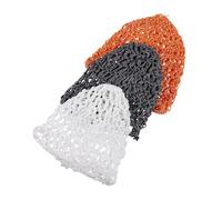 LIFKICH Gorros de Dormir Tejidos a Crochet para Mujer, 3 Piezas de Poliéster Diseño Transpirable y Estructura Simple para Uso Cómodo en Verano Color Aleatorio