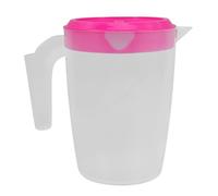 LIFKICH Jarra Térmica Reutilizable de 1l para Agua Fría y Jugo Tapa Portátil de Abs Adecuado para Oficina y Fiestas en Piscina
