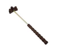 LIFKICH Martillo de masaje con resorte y madera para sesiones de relajación muscular en cuello y brazos - Masajeador manual para el hogar