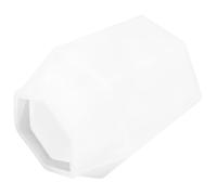 LIFKICH Molde de Silicona Material de Silicona Blanco Fácil de Limpiar para Maceta Reutilizable Adecuado para Manualidades y Bricolaje de Maceteros