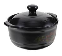 LIFKICH Olla de Cerámica para Cocina de Gas Distribución Uniforme del Calor, Alta Resistencia al Fuego y Gran Practicidad para Cocinar Cocina
