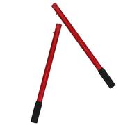 LIFKICH Palancas de Gato Hidráulico de Piso Rojo, Acero y Goma, 2 Piezas Máxima Palanca y Resistencia Corrosión para Gatos Automotrices y Grúas Hidráulicas
