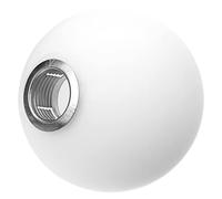 LIFKICH Pantalla Lámpara de Vidrio Esfera Blanca Reemplazo para Lámparas Colgantes Pared Decorativa para Hogar