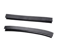 LIFKICH Protector Anticolisión para Patineta Negro de Silicona 1 Par