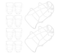 LIFKICH Red para Portabotellas de Infusión Reutilizable de Plástico 500 Ml 20 Unidades, Funda Colgante para Botella de Solución Salina, Soporte Seguro para Uso Hospitalario y Clínico