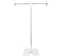 LIFKICH Soporte de Fondo para Fotografía en Forma de T Acabado Metálico Adecuado para Estudios de Fotografía