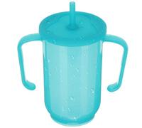 LIFKICH Vaso para Beber Tapa y Pajita a Prueba de Derrames para Pacientes y Personas Mayores, Taza para Sorber sin Fugas, Capacidad Moderada, Diseño Portátil para Uso en Hospital