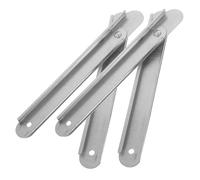 LIFKOME 1 par Bisagras de para Escaleras Plegables de Aluminio Accesorios para Escaleras de Desván Conjunto Bisagras de Instalación y Compatible
