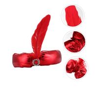 LIFKOME 1 Pieza De Turbante Sombrero De Disfraz Rojo Para Halloween Y Fiestas Tocado Cómodo Y Moderno