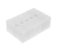 LIFKOME 10 Piezas Bloqueo de Ventana Deslizante Limitador de Seguridad para Ventanas y Puertas de Patio Fijaciones de Aluminio Blanco Prevención de Colisiones y Protección Efectiva