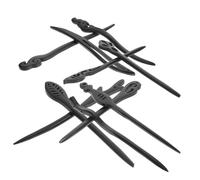 LIFKOME 10 Piezas de Horquillas Pelo de Mujer de Madera Retro, Palillos Cabello Que Enrollan y Decoran, Ideales para Performance y Ejercicios Varios estilos