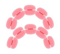 LIFKOME 10 Piezas Rodillos Esponja para Pelo Unidades Diseño Rizadores Suaves para Tipo Cabello Peinados Caseros sin Cuidado Natural