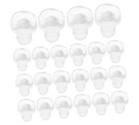 LIFKOME 100 Almohadillas De Goma Anticolisión para Muebles De Exterior Protectores De Mesa Protectores De Patas para Puertas De Armarios Almohadillas Antideslizantes De PVC