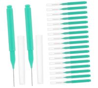 LIFKOME 100 piezas Cepillos Interdentales Portátiles Uds Suaves para Limpieza Entre Dientes y Aparatos Duraderos y Multiusos para Higiene Bucal