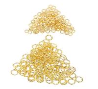 LIFKOME 1000 Piezas Tachuelas para Uñas de Aleación Adornos Metálicos Huecos Forma de Círculo Decoración Resistente y para Manicura DIY Versátil para Diario y Ocasiones Especiales