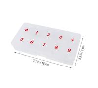 LIFKOME 1000piezas Para Uñas Postizas Ultramarinas Transparentes Sin Accesorios De Manicura Para Salón De