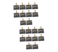 LIFKOME 10pares High Heel Replacement Tips and Quiet Heel Tips Suitable for Shoe Repair Thick and Thin Options