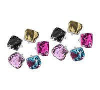 LIFKOME 10piezas Monederos Mini Lentejuelas para Mujeres Bolsa De Teléfono Monedero Coin Purse Colores Aleatorios