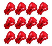 LIFKOME 12 Globos de Aluminio Forma de Guantes de Boxeo Rojos Decoración Deportiva para Fiestas y Cumpleaños Infantiles Centro de Mesa Temático para Eventos de Lucha Libre y Kickboxing