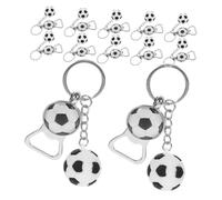LIFKOME 12 Piezas Abrebotellas Forma de Deportivo con Llaveros para Fiesta Herramienta Práctica para Bebidas y Decoración de Claves