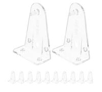 LIFKOME 12 Piezas Ganchos de Fijación para Persianas Clips de Sujeción del Riel Inferior para Persianas Horizontales de 5cm Pom Posicionamiento Preciso Enrollables Decoración del Hogar