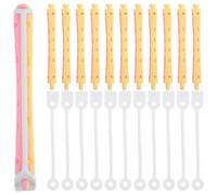 LIFKOME 12 piezas Rodillos Rizadores Flexibles para Cabello Varillas para Rizar sin Calor Ligeros y Portátiles para Mujeres con Cabello Corto y Herramientas Prácticas para Peinados