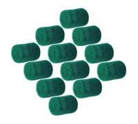LIFKOME 12 piezas Unidades Protectores de Fieltro para Pilares de Saxofón Accesorios de Reparación Duraderos Compatibles Tipos de Saxos Color Verde
