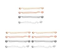 LIFKOME 12 pinzas magnéticas para ropa: hebillas magnéticas ajustables, multifunción y resistentes para pantalones, camisas y prendas. Herramienta para acortar camisas.