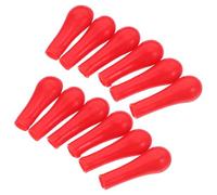 LIFKOME 120 Piezas Tapones de Goma para Pipetas de Laboratorio Rojo Capuchones de Látex para Transferencia de Líquidos Compatibles con Goteros y Tubos de Ensayo para Experimentos