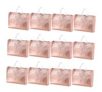 LIFKOME 12piezas Bolsa De Compras Multifuncional Bolso De Mujer Diseño Simple Asa para Llaves Cosméticos Teléfonos Móviles