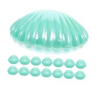LIFKOME 15piezas Cajas De Dulces Para Fiestas Marinas De Plástico Para Invitados Bodas Soporte Para Dulces De Sirena Caja De Bombones Pequeña