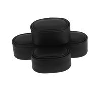 LIFKOME 16 Piezas pequeña Almohada de Reloj Almohadas de Coche artilugios de Coche Ver pequeño Reloj enrollador PU Almohadas Accesorios para Cuerdas automáticas de Relojes Esponja Black