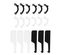 LIFKOME 18 Piezas Moldeador de Puente Nasal Diseño Invisible, de Silicona y Pet, Dispositivo para Levantar y Enderezar Nariz en Rutina de Belleza