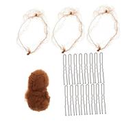 LIFKOME 1juego Redecillas De Pelo Invisibles Para Moños De Ballet Pack Horquillas Para Actuaciones y Uso Diario Accesorios De Danza Elegantes y Prácticos