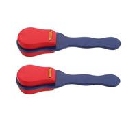 LIFKOME 1par Castanets De Madera Para Instrumentos Educación Temprana y Actividades El Aula Juguetes Rítmicos Para Preescolares y