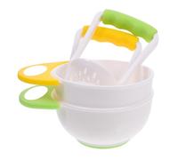 LIFKOME 2 Juegos de Mashed Multifuncional para de Tazón de Comida para Bebés Verde para Uso y