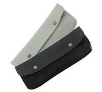 LIFKOME 2 Piezas Conjunto de Licencia de Conducir Neceser Maquillaje Estuche brochas Bolsa organizadora de brochas de Maquillaje Bolsa de Maquillaje para Viajar Neceser Viaje Mujer Mini PU