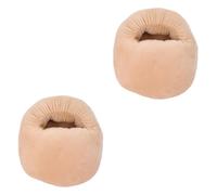 LIFKOME 2 Piezas De Calentadores De Pies Eléctricos Suaves Para Zapatos Cálidos De Gran Tamaño Para El Hogar La Oficina Y Viajes.