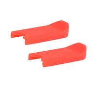 LIFKOME 2 Piezas de Cojines para Pulgar de Saxofón de Silicona Roja Soporte en Silla, Accesorios para Saxofón Alto, Agudo y Tenor, Protección Cómoda para Dedos en Interpretación