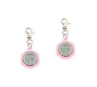 LIFKOME 2 Piezas De Reloj De Bolsillo con Hebilla De Llave Números Grandes para Una Fácil Lectura Resistente para Uso Diario.