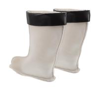 LIFKOME 2 Piezas Forro Extraíble De Felpa Para Botas Hunter Plantillas Gruesas Con Forro Peludo Calentador De Pies Cómodo Compatible Con Botas De Invierno Para Mujer Hombre