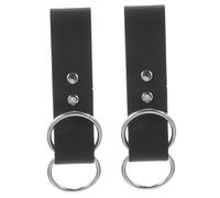 LIFKOME 2 Piezas Gancho De Falda De Senderismo Colgantes Accesorios Para El Cinturón De Ropa Cinturón Pirata Accesorios Tapa Del Perno Animales De Spa Falda Medieval Metal Black