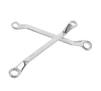 LIFKOME 2 Piezas Llave de Anillo Doble 30mm X 32mm, Mango Largo y Offset