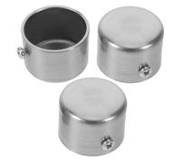 LIFKOME 2 Piezas Remates para Barras de Cortina de Aleación Resistentes al Agua para Decoración y Reemplazo de Extremos Ventanas para Salones y Habitaciones