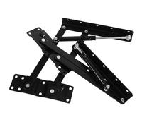 LIFKOME 2 Piezas Soporte Hidráulico Plegable para Mesa Centro Elevable de Acero Laminado en Frío, Diseño Multifuncional Elevación y Descenso Suave y Estable para Muebles
